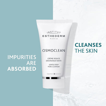 Institut Esthederm - Osmoclean - Gentle Deep Pore Cleanser - Facial cleanser, Reduce Pore Appearance, All Skin Types, 75 mL.