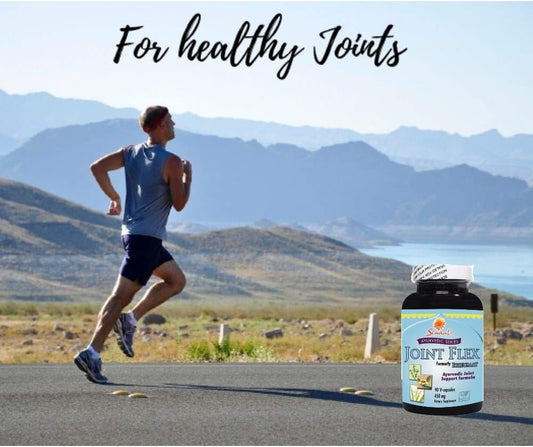 Sewanti Joint Flex 90 Capsules NPN 80020449 95 gram Contains: Guggul, Bosewellia, Ginger, Castor Root, Ashwagandha, and Cardamom