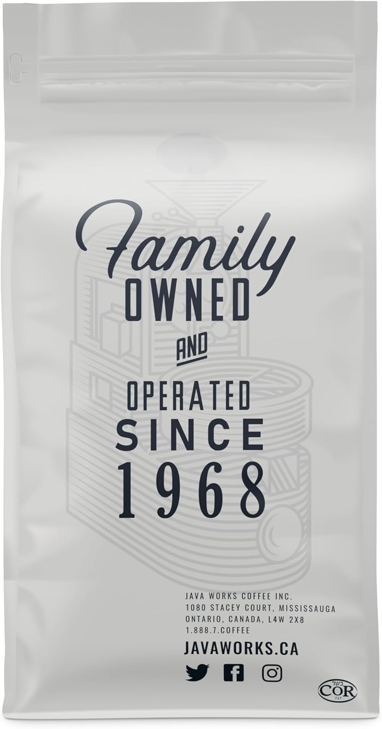 Java Works Coffee 加拿大楓糖口味咖啡 *研磨*，340 克
