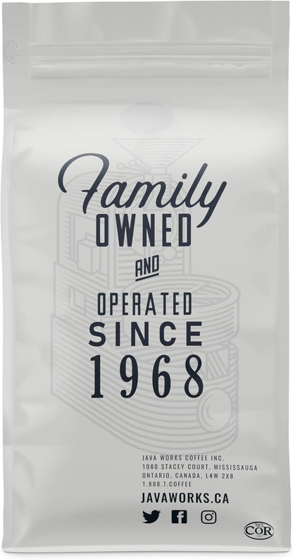 Java Works Coffee 加拿大楓糖口味咖啡 *研磨*，340 克