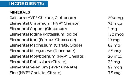 瑞士天然全效複合維生素礦物質 | 女士 | 添加蔓越莓、葉酸和鐵 | 日常維護整體健康 | 不含防腐劑或乳製品 | 90 粒膠囊