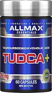 Allmax TUDCA+ 60粒 - 牛磺酸牛磺酸 - 肝臟排毒和腸道健康
