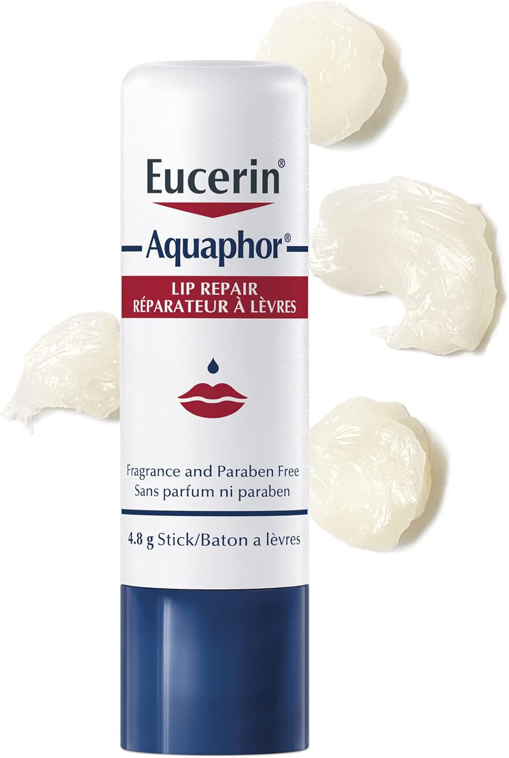 EUCERIN 完全修復保濕護手霜（適用於乾性至極乾性皮膚）和 AQUAPHOR 潤唇膏修復棒（適用於乾燥、皸裂和開裂的嘴唇），4.8 克