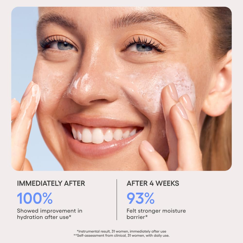 LANEIGE 水润温和洁面啫喱：含蓝色透明质酸，平衡pH值，增强肌肤屏障