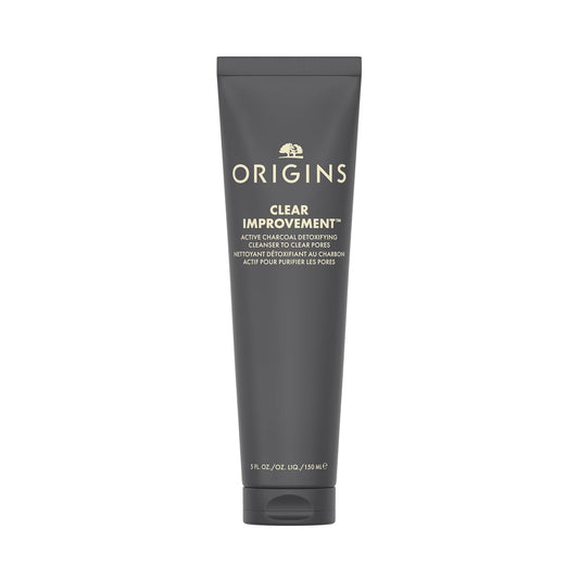 Origins Clear Improvement Detoxifying Cleanser to Clear Pores | Visibly Minimizes Pores | With Bamboo Charcoal & Salicylic Acid, 150 ml