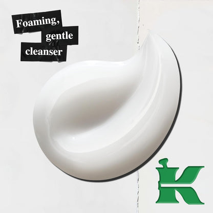 Kiehl's Cucumber Herbal Conditioning Cleanser, Gentle Face Wash for Dry & Sensitive Skin, Leaves Skin Feeling Fresh, with Cucumber Extract & Glycerin, Non-drying Formula, All Skin Types