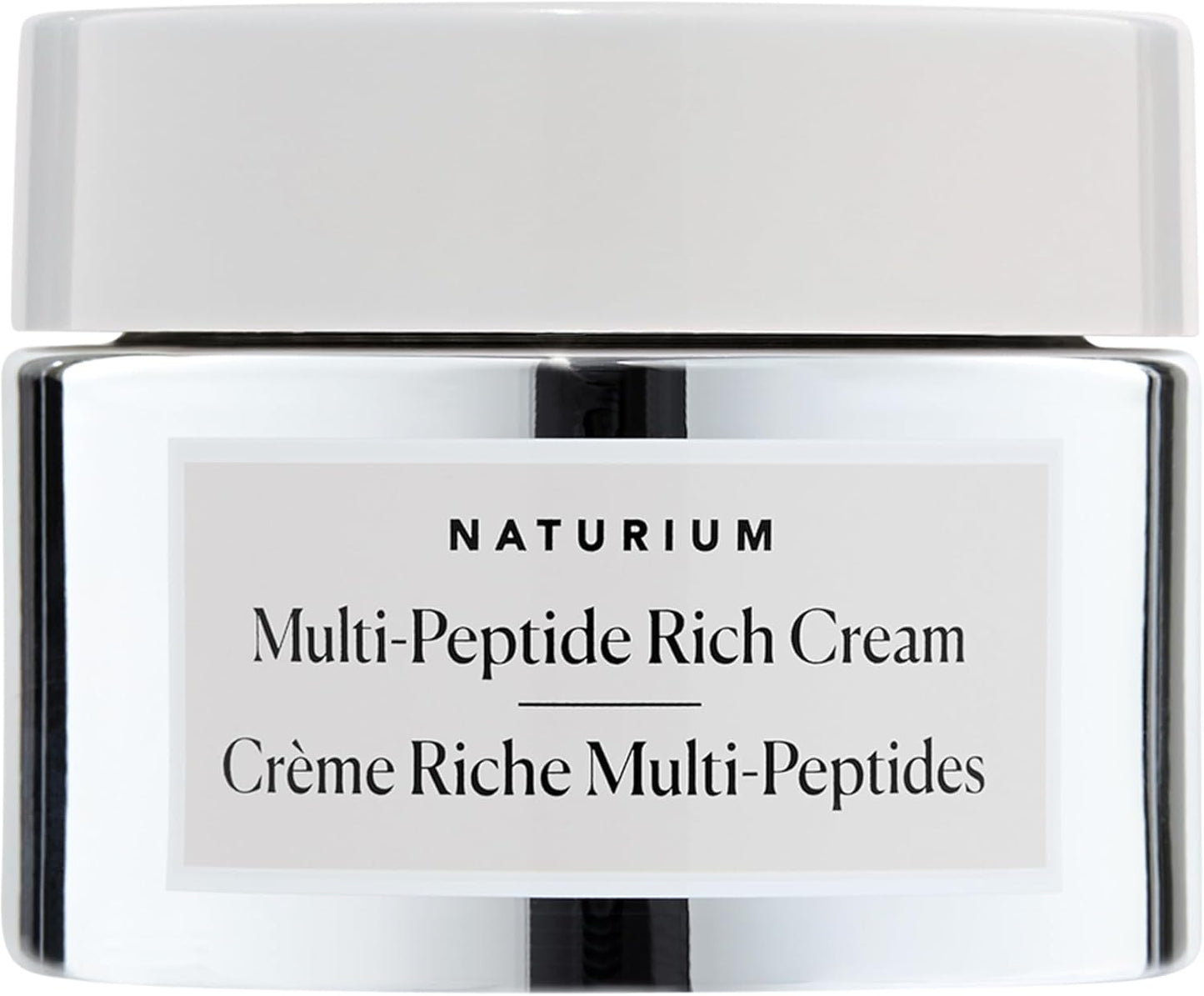 Naturium Multi-Peptide Rich Moisturizer - Jumbo | Hydrating Face Cream, With Vitamin C & Panthenol | 3.4 FL OZ / 100 ml