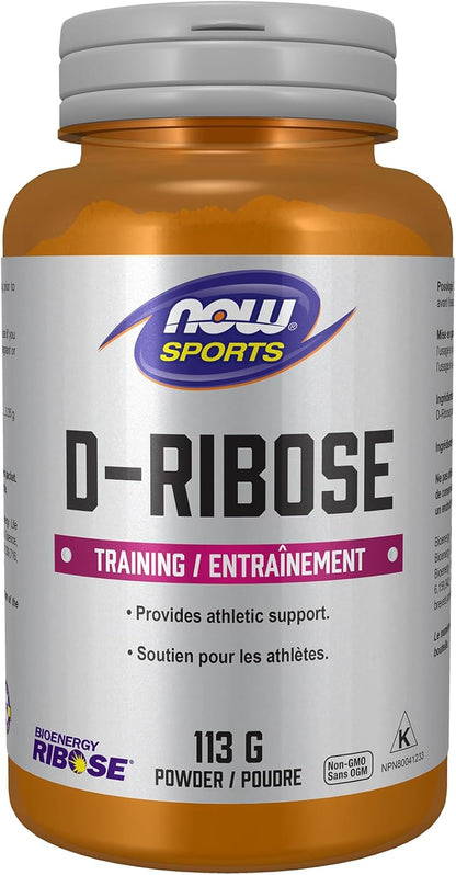 NOW Sports, D-核糖純粉，113克