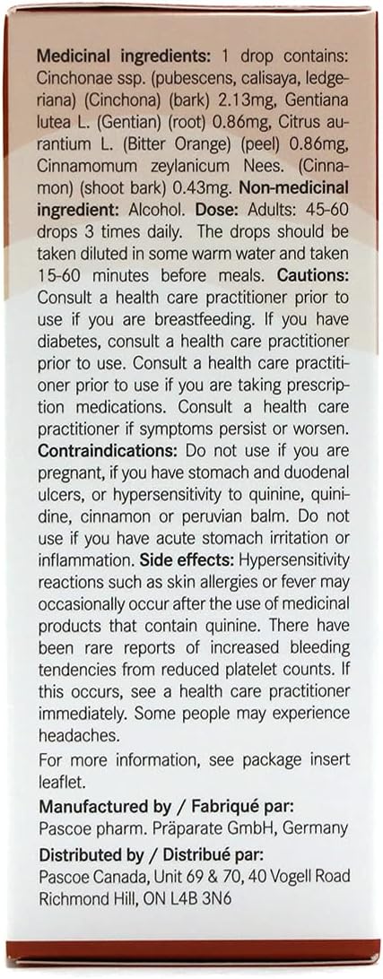 Pascoe - Legapas – 45 毫升 – 口服滴剂 – 传统上用作泻药 – 适用于成人及 12 岁以上 – 难以吞咽的泻药的草药替代品 药丸 – Cascara Sagrada