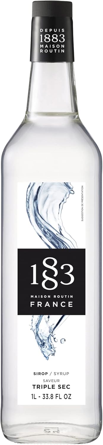 Maison Routin 1883 橙味力娇酒糖浆 1L 玻璃瓶装