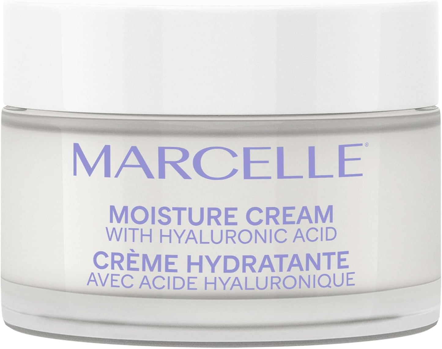 Marcelle Anti-Wrinkle Cream 50+, Day & Night, Anti-Aging Cream & Moisture Cream with Hyaluronic Acid, Vegan, Cruelty-Free