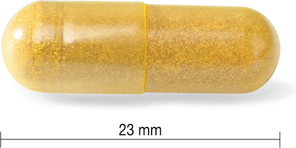 Jamieson 姜黄 4,000 毫克，添加黑胡椒，天然缓解关节疼痛，消炎并促进消化。高吸收率，非转基因，无麸质，60 粒素食胶囊，加拿大制造