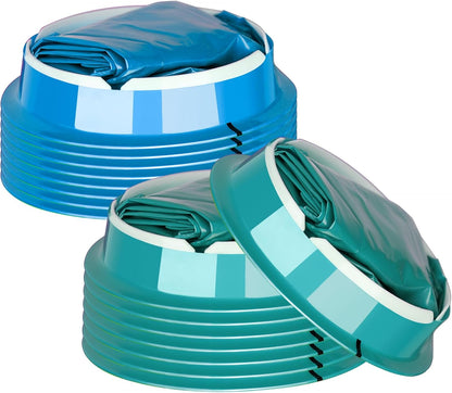 LINXIU 呕吐袋 一次性呕吐袋 1000ml 恶心呕吐袋 便携式呕吐袋 适用于旅行、汽车、晕车、孕妇、晨吐 16个装