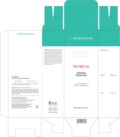 Bring 绿茶树积雪草舒缓霜 男女通用-3.38 盎司