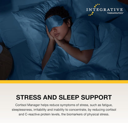 皮质醇管理器 - 综合治疗 - 睡眠支持补充剂*，含南非醉茄、木兰和 L-茶氨酸 - 传统阿育吠陀助眠剂 - 纯素 - 90 片