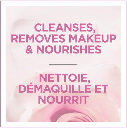 L’Oréal Paris Face Wash Fine Flowers Cleansing Milk with Rose & Jasmine Flower Extracts, 400 ml
