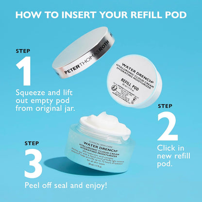 Peter Thomas Roth Water Drench Hyaluronic Cloud Cream Hydrating Moisturizer, 47.3176 Milliliter/ 1.6 Fluid Ounce