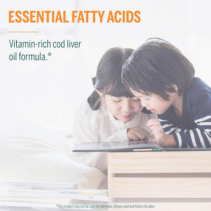 Genestra Brands - Cod Liver Oil Forte - Vitamin + Essential Fatty Acid Supplement - 500 ml Liquid