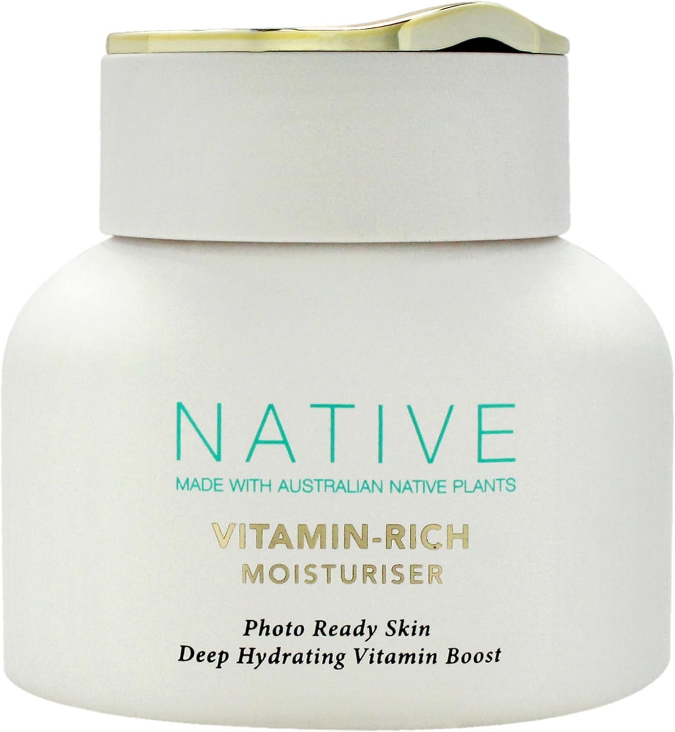 Klara Cosmetics Native Vitamin Rich Moisturizer - Facial Moisturizer with Green Tea and Lilli Pilli - Moisturizer Face Cream for Hydration - 50 ml