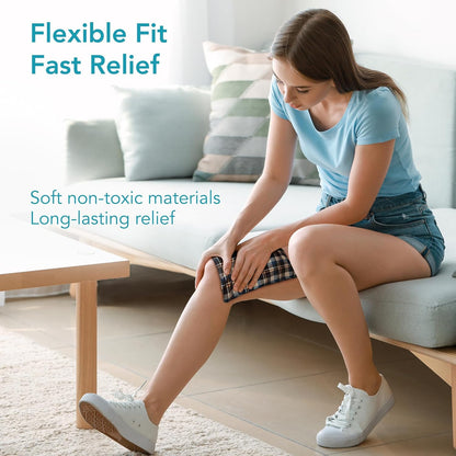 ProActive Therm-O-Clay Multi-Use Compress – Reusable Hot & Cold Therapy Pack – Natural Clay-Filled Heat & Ice Bag for Pain Relief, Muscle Aches, Joint Stiffness, Inflammation – Soft Washable Cover