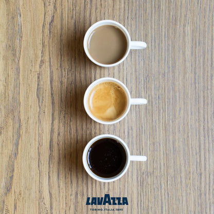 Lavazza Qualita Rossa 研磨咖啡混合袋，浓缩咖啡中度烘焙，250 克砖 - 非常适合咖啡、拿铁、卡布奇诺等