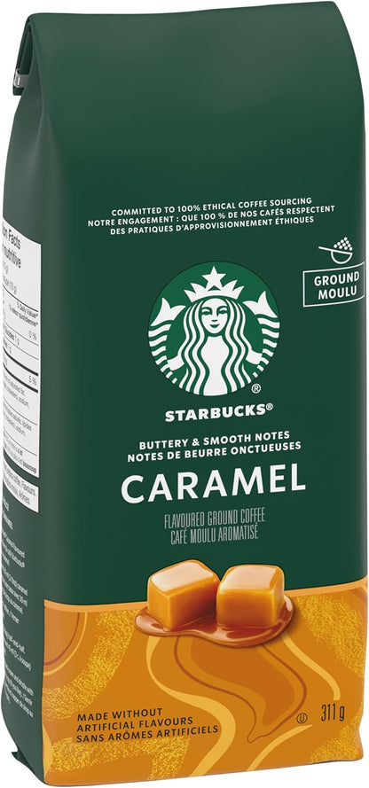 星巴克焦糖味研磨咖啡 311克/袋