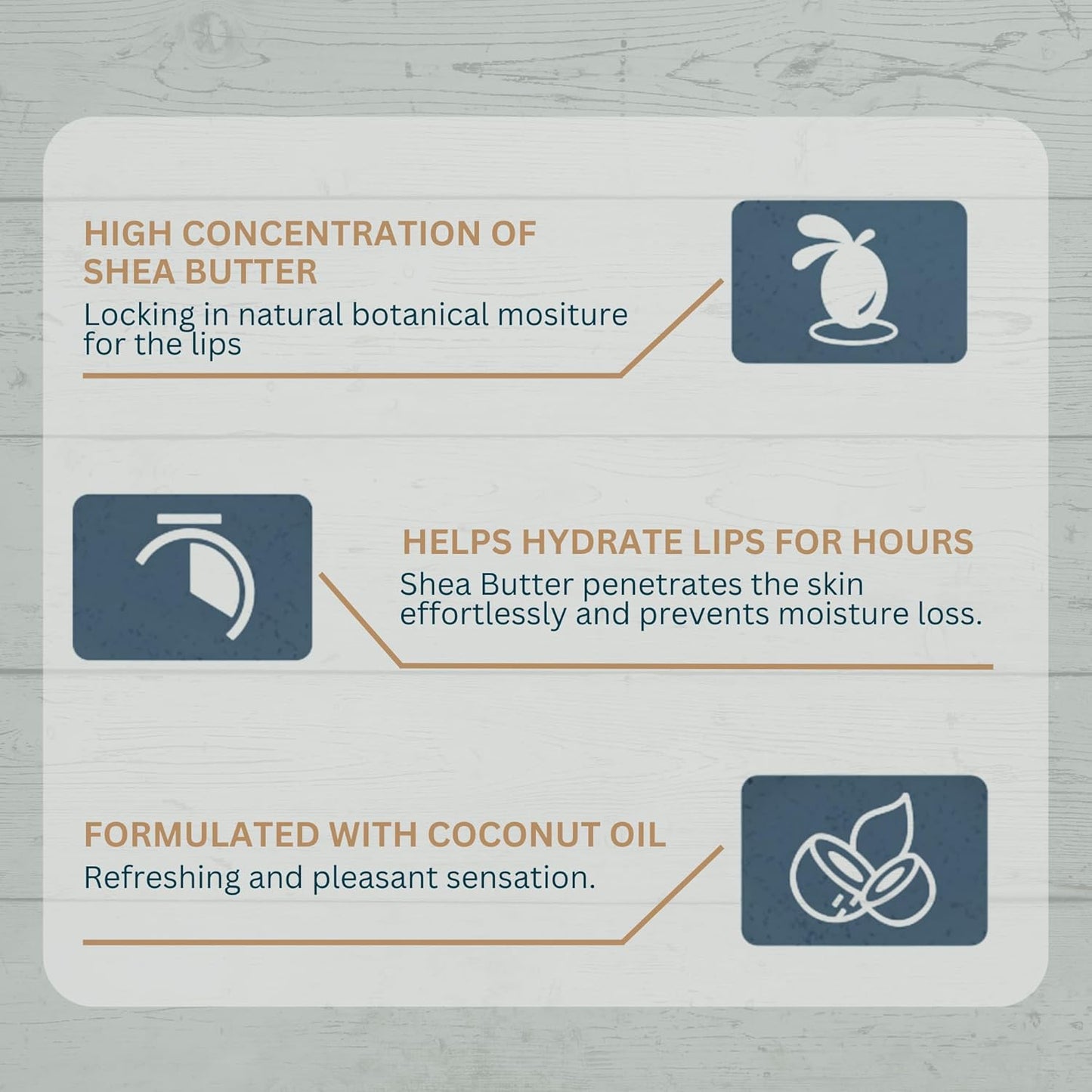 Softlips Shea Rich 85 修復 | 椰子潤唇膏 | 85% 乳木果油 | 適用於乾燥、皸裂的嘴唇 | 保濕滋養唇部護理 | 不含防腐劑