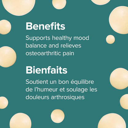 Webber Naturals SAMe 200 毫克，30 片，有助于维持健康情绪平衡，缓释配方