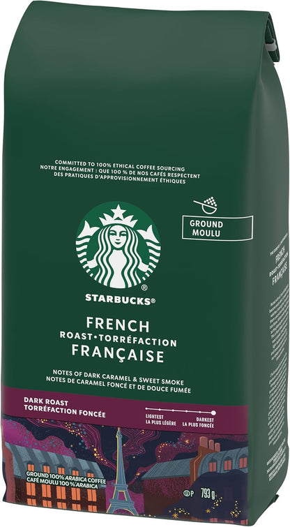 星巴克法式烘焙研磨咖啡，793克