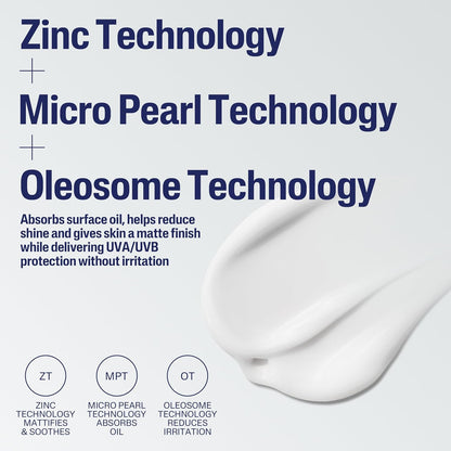 Cetaphil PRO DermaControl Oil Control Moisturizer SPF 30 With Zinc Complex, For Oily and Sensitive Skin - Broad Spectrum Protection With Matte Finish - Dermatologist Recommended, 120ml