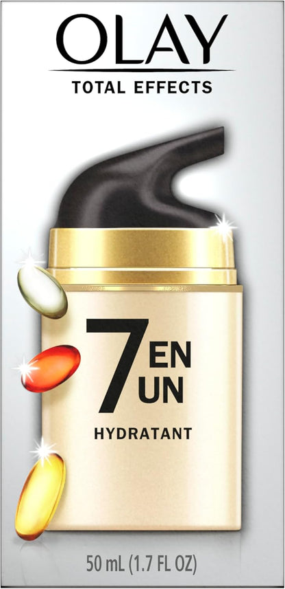 Olay Total Effects 7-In-One Anti-Aging Face Moisturizer with VitaNiacin Complex II, Vitamin B3, 50 mL