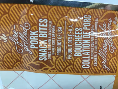 Golden Island Natural Style Pork Snack Bites, Korean Barbecue Recipe, 4 Pack (42g each)