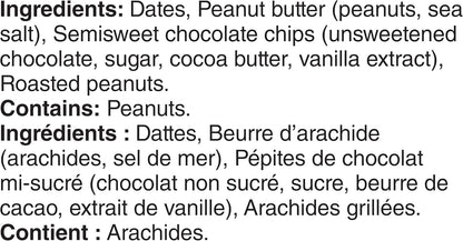 LÄRABAR 花生酱巧克力碎、水果坚果能量棒，16条装，无麸质，纯素，家庭装，零食棒