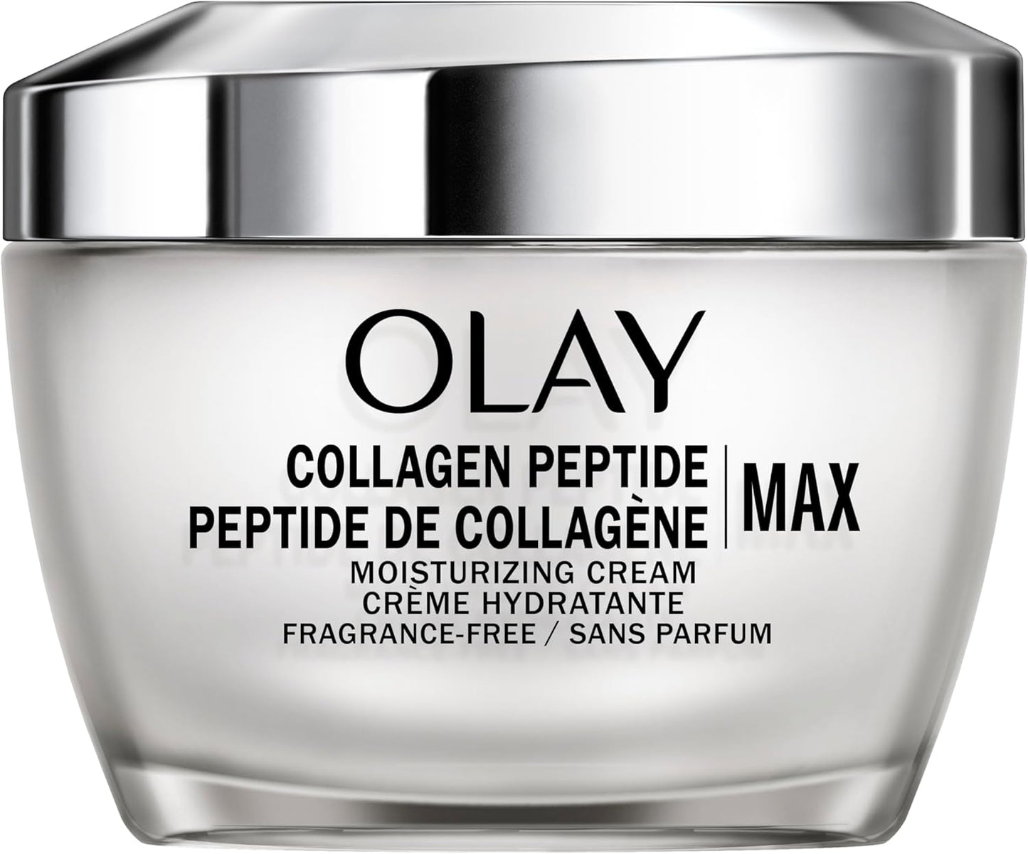 Olay Collagen Peptide Face Moisturizer, Firming Cream for Women, Fragrance-Free, Non-Greasy - Hydrating, Anti-Aging, Anti-Wrinkle, Smoothing of Fine Lines, Tightening Skin Care - Niacinamide, 50 mL