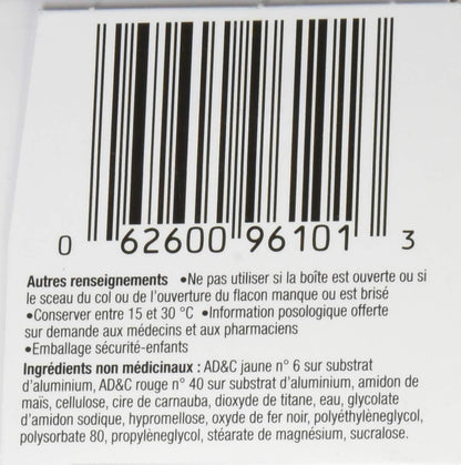 泰諾常規強度 325 毫克 Eztabs 120 片