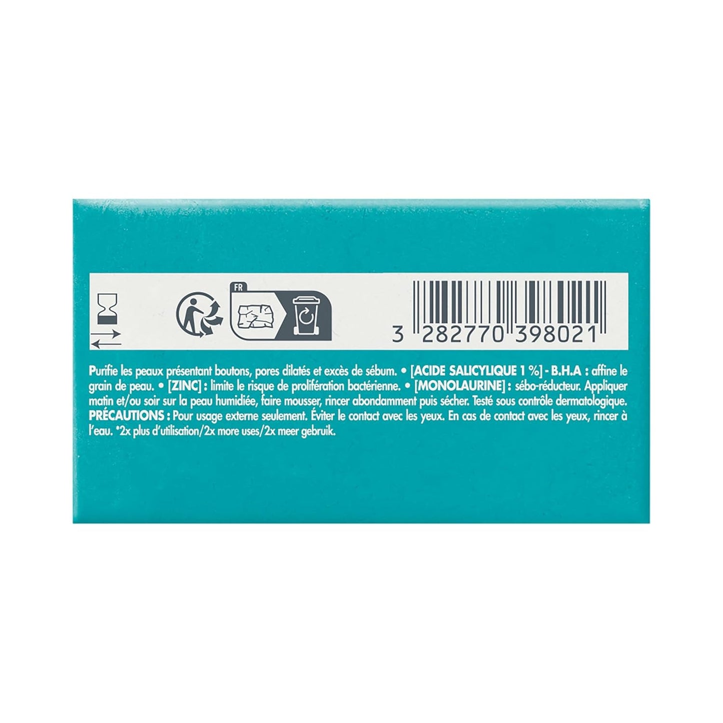 Eau Thermale Avène Cleanance 淨化固體潔面乳，適用於油性和敏感性痤瘡肌膚，含水楊酸，不致粉刺，100 克