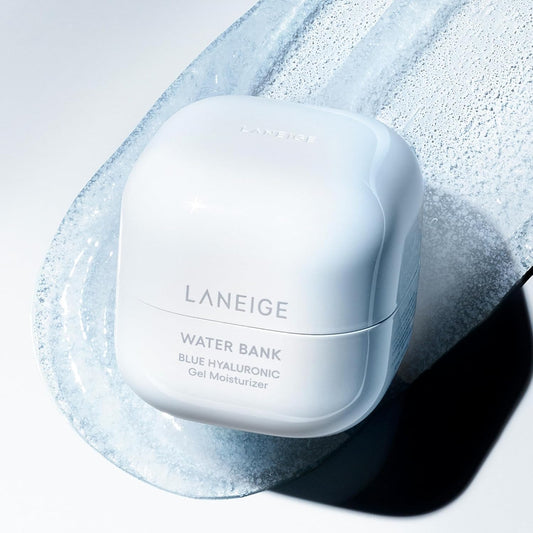 LANEIGE Water Bank Blue Hyaluronic Gel Moisturizer: Lightweight Hydrating Face Gel with Mint Extract, Hypoallergenic & Dermatologist-Tested