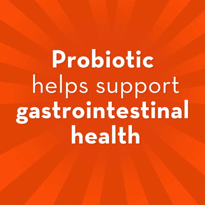 Align 肠道健康与免疫益生元 + 益生菌软糖，男女适用，有助于维持身体健康和免疫功能，柑橘味，50 粒