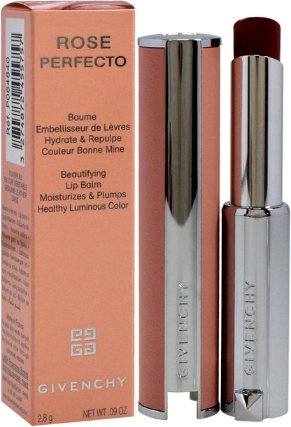 Givenchy Rose Perfecto Plumping Lip Balm - 37 Rouge Graine Lip Balm Women 0.09 oz