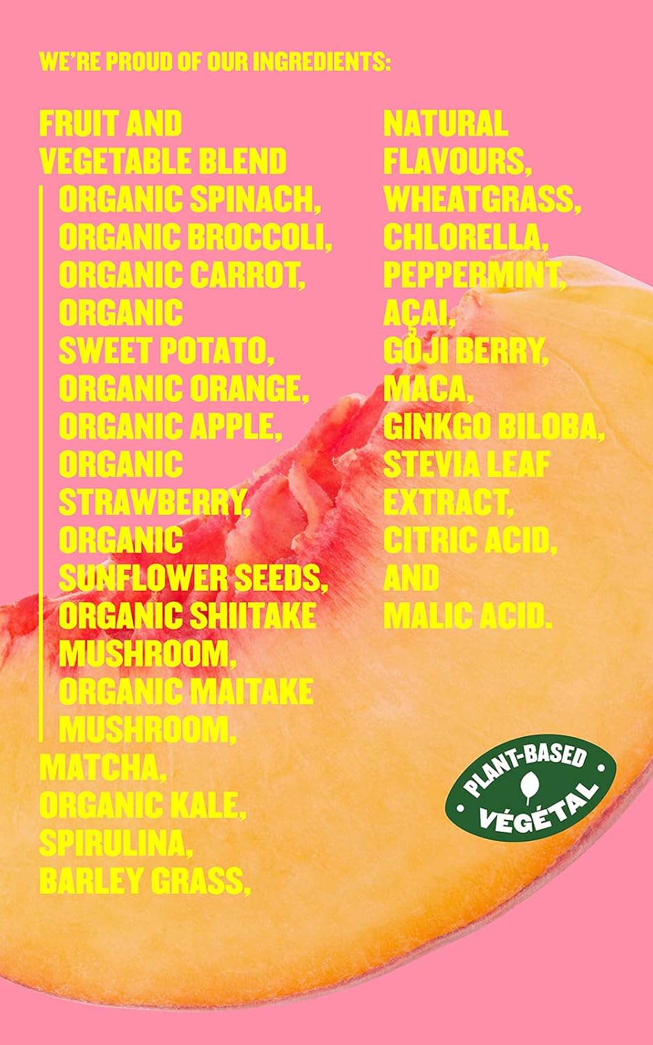 SUBI RAW 綠色超級食品粉，無味，每日蔬菜替代品和水解牛膠原蛋白 - 1 型、3 型膠原蛋白勝肽，來自無激素牧場飼養的乳牛