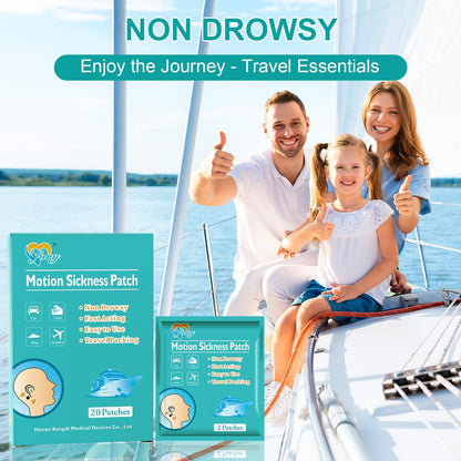 ifory 晕车贴，不瞌睡，旅行必备（20 片（1 包））