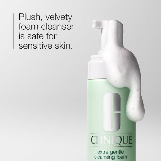 Clinique 3-Step Extra Gentle Cleansing Foam For Dry + Sensitive Skin