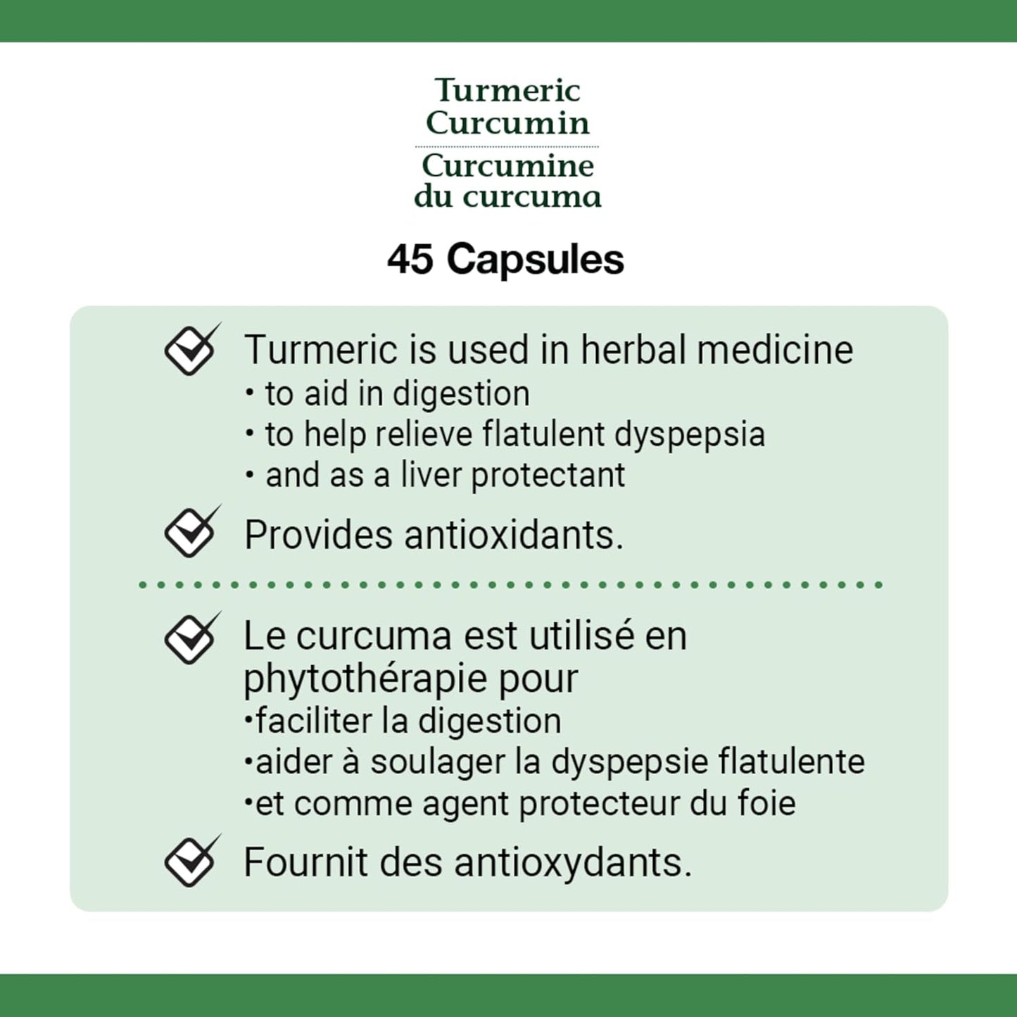 NATURE'S BOUNTY Turmeric Curcumin Plus Black Pepper, 1000 mg, Anti-inflammatory For Joint Pain, Aids Digestion, Antioxidant, Capsules, 54.5 g