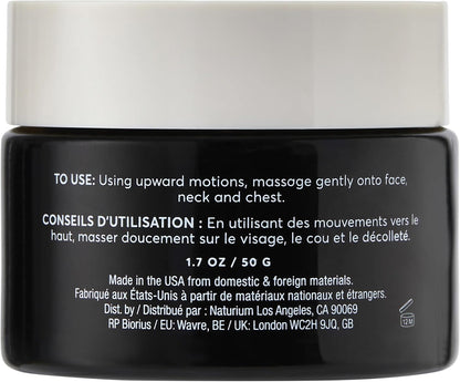 Naturium Plant Ceramide Rich Moisture Cream | Face Moisturizer for Dry Skin, Hydrating & Firming | 1.7 OZ / 50 g