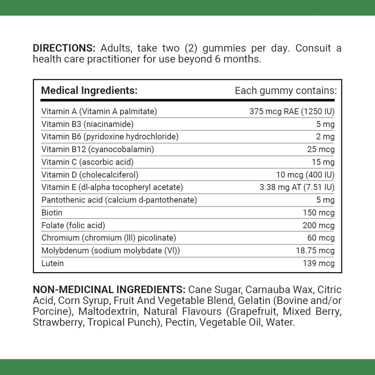 Nature's Bounty 男士复合维生素软糖，140 粒