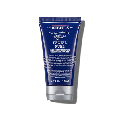 Kiehl's Facial Fuel Moisturizer, Men's Face Cream, with Vitamin C and Caffeine that Contain Antioxidants to Help Energize and Reduce Dullness, Non-Greasy, Paraben, and Sulfate Free