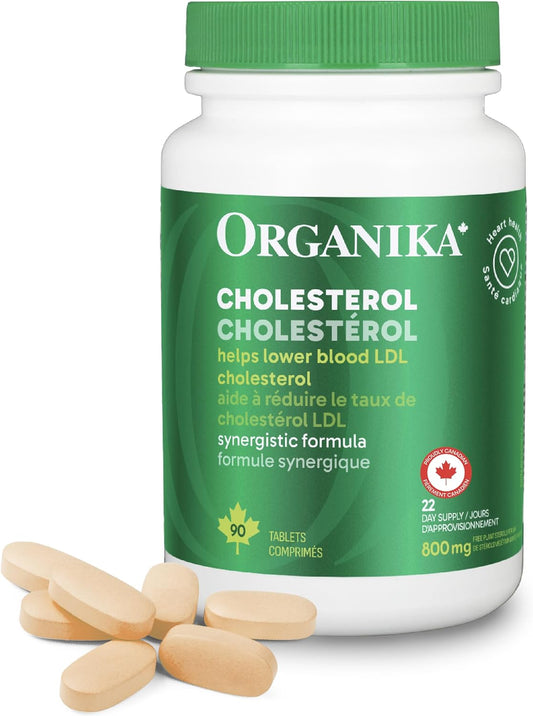 Organika Canadian-Made Cholesterol 90 Tabs