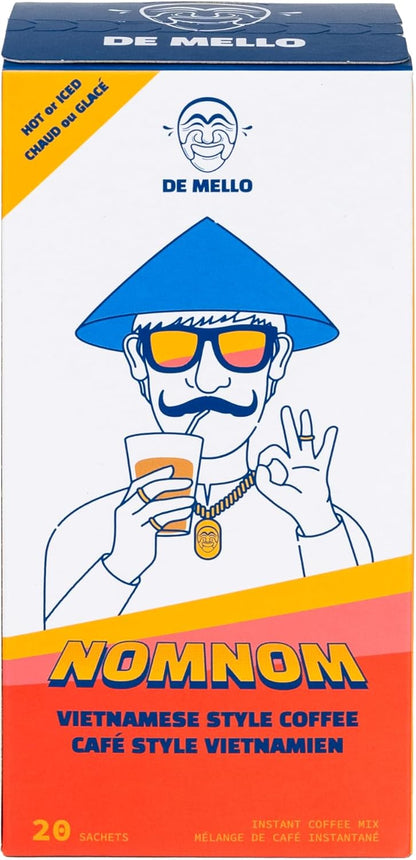 De Mello Coffee NomNom 越南风味速溶咖啡，20 袋