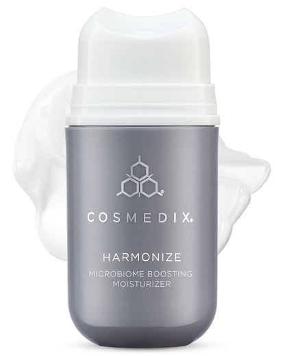COSMEDIX Harmonize Microbiome-Boosting Hydrating Face Moisturizer - Restores Balance and Soothes Dry Skin, Anti Aging, Prebiotic Skincare - Gentle, Ultra-Light Face Lotion, Great for All Skin Types