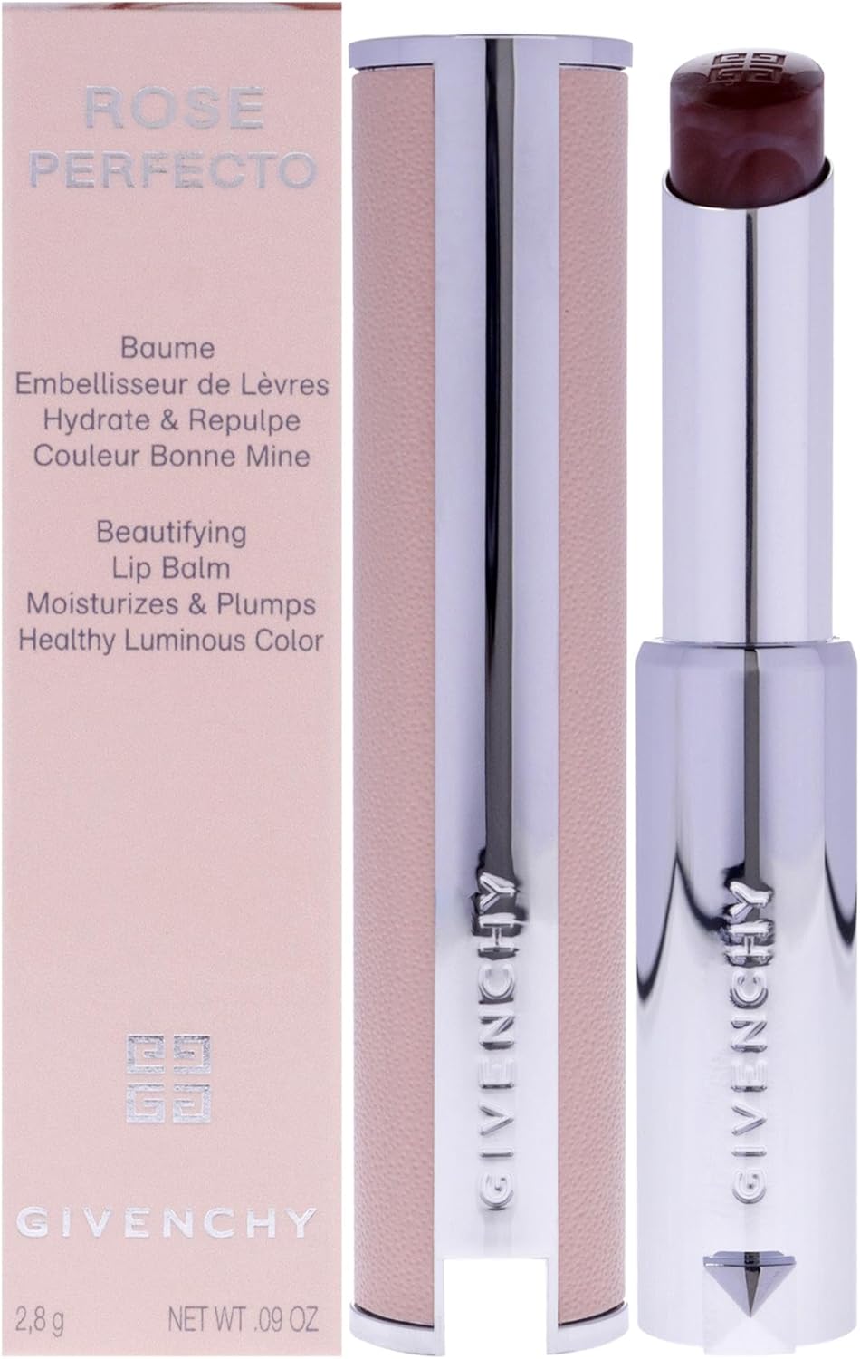 Givenchy 玫瑰完美美化潤唇膏 - 501 辣棕色潤唇膏 女士 0.09 盎司